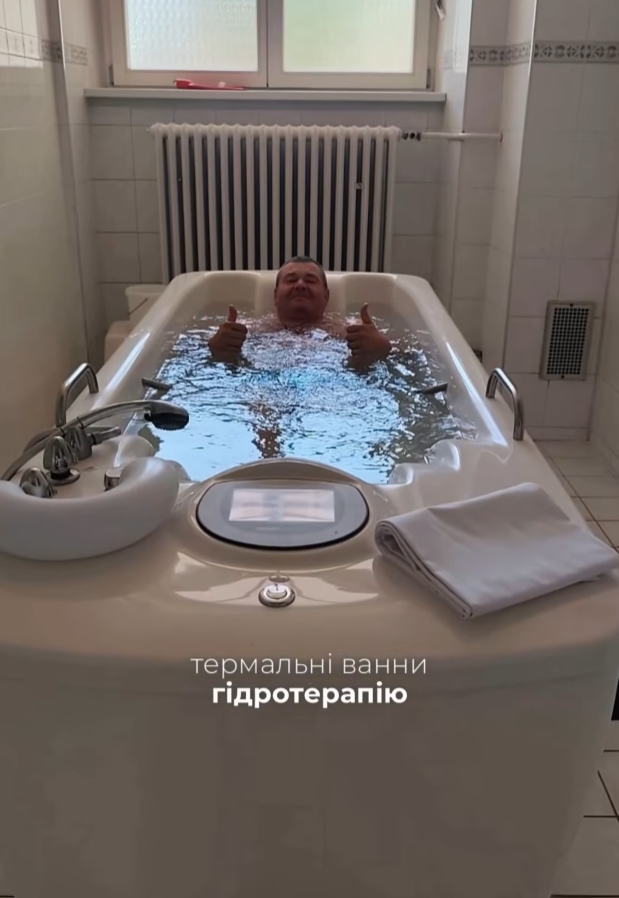 Нова група поранених ветеранів вже проходить інтенсивну реабілітацію в Чехії (Lázně Teplice)